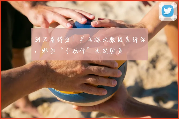 别只看得分！乒乓球大数据告诉你，哪些“小动作”决定胜负